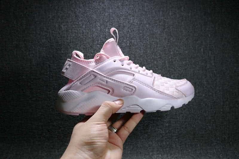 Nike Air Huarache Breathable Shoes Pink Women 4