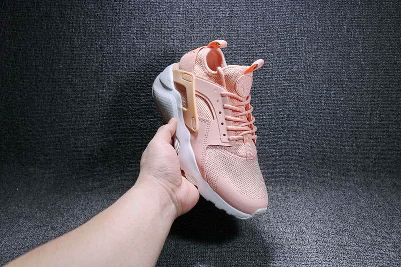 Nike Air Huarache Breathable Shoes Pink Women 3