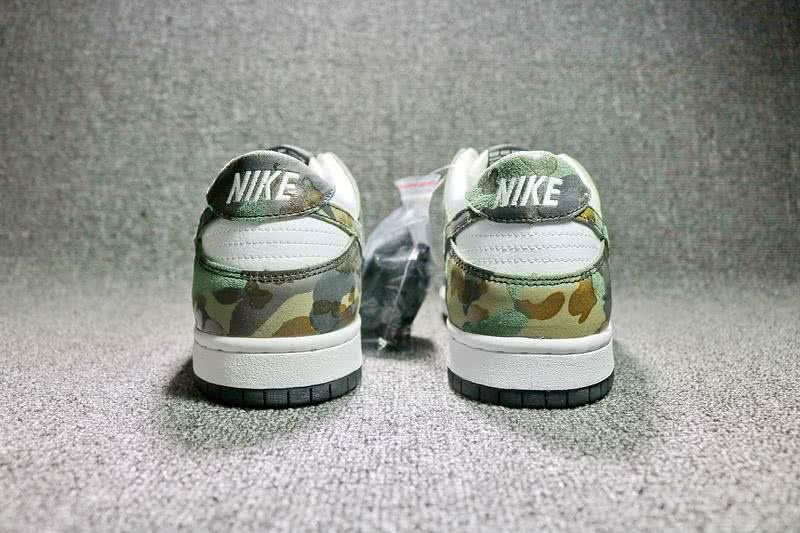 Nike Dunk SB Women Men White Green Shoes  3