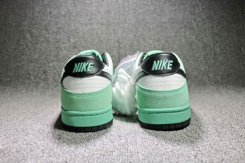 Nike Dunk SB Women Men White Green Shoes  3