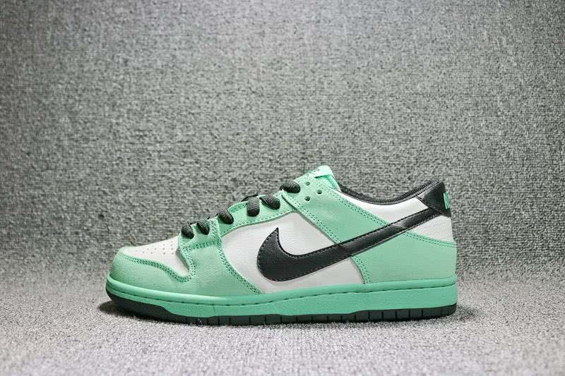Nike Dunk SB Women Men White Green Shoes  8