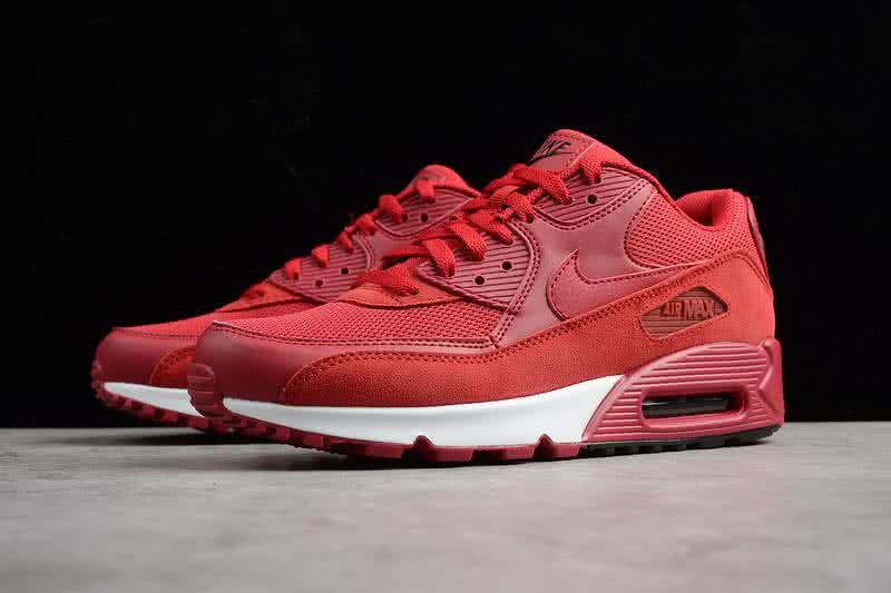 Air Max 90 Red Shoes Men 3