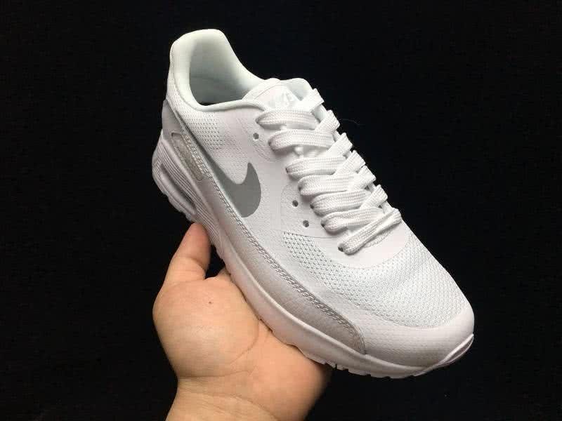 Nike Air Max 90 Ultra 2.0 White Silver Shoes Women 3