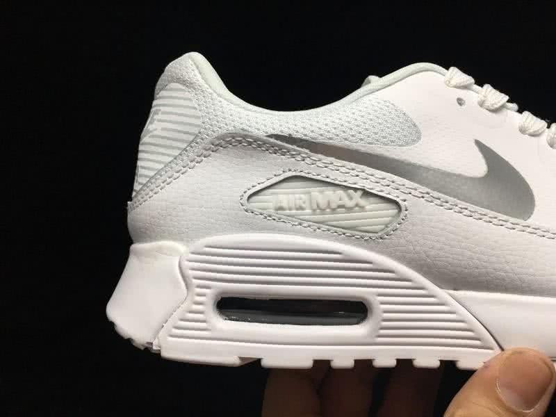 Nike Air Max 90 Ultra 2.0 White Silver Shoes Women 6
