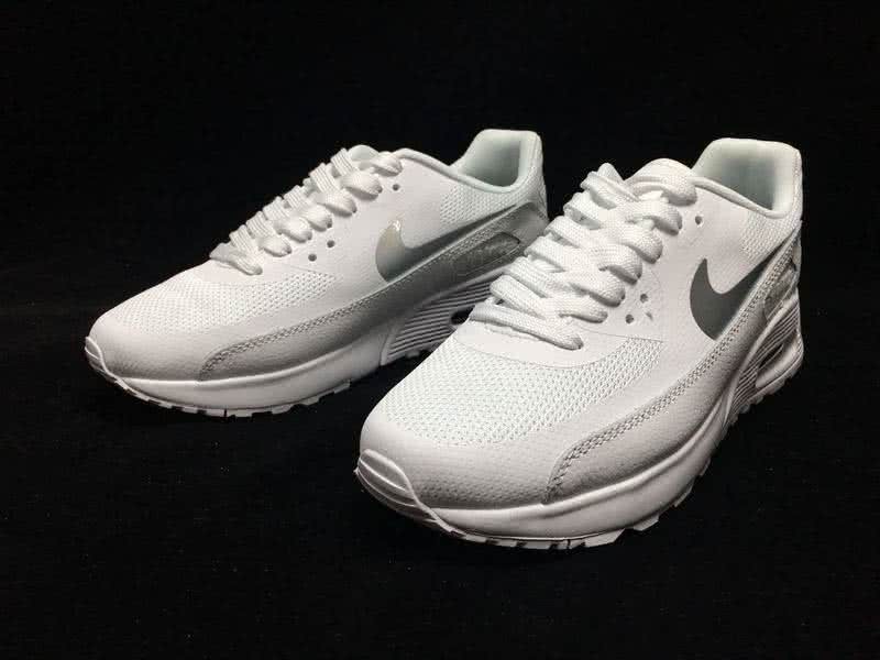 Nike Air Max 90 Ultra 2.0 White Silver Shoes Women 8