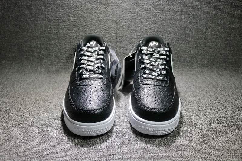 Nike Air Force 1 Shoes Black Men 4