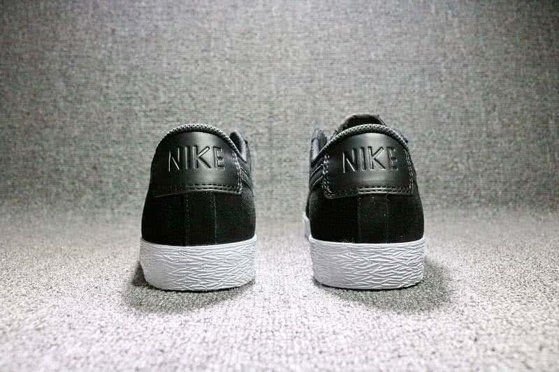 Nike Blazer Low PRM VNTG Sneakers Black White Men Women 3