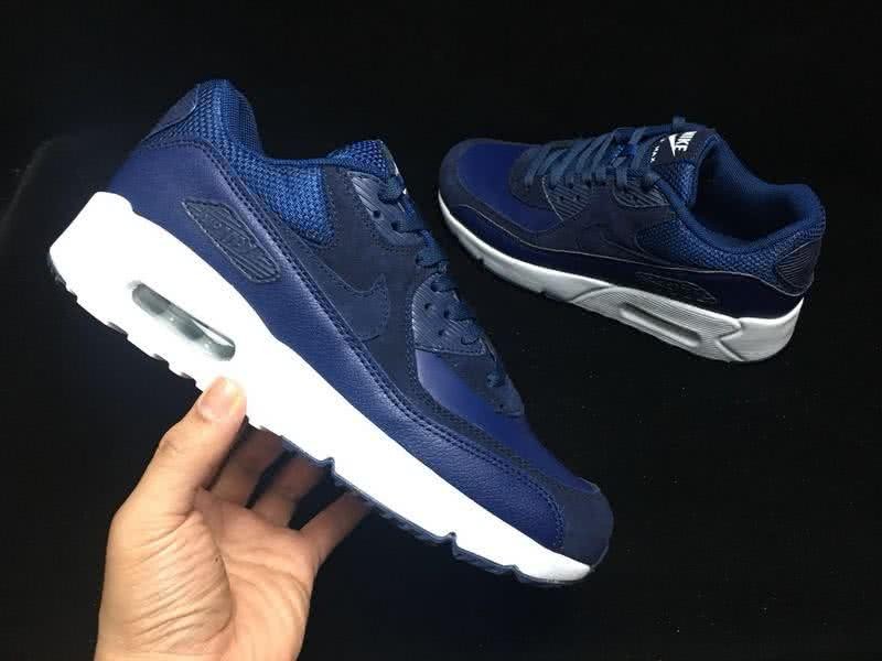 Nike Air Max90 Ultra 2.0 LTR Blue Shoes Men 5