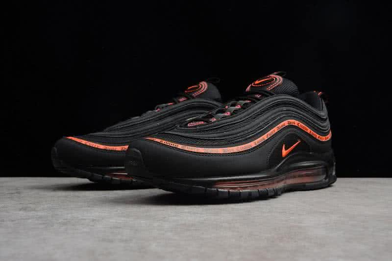 Nike Air Max 97 Men Orange Black Shoes 3