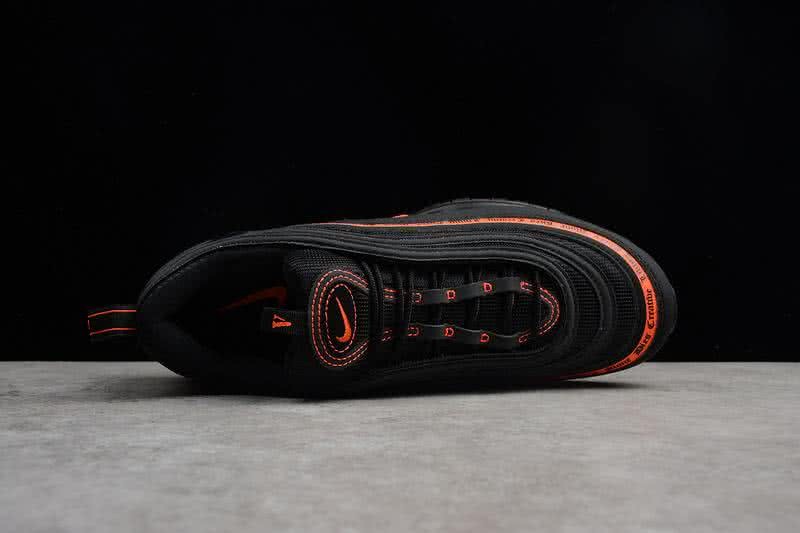 Nike Air Max 97 Men Orange Black Shoes 5