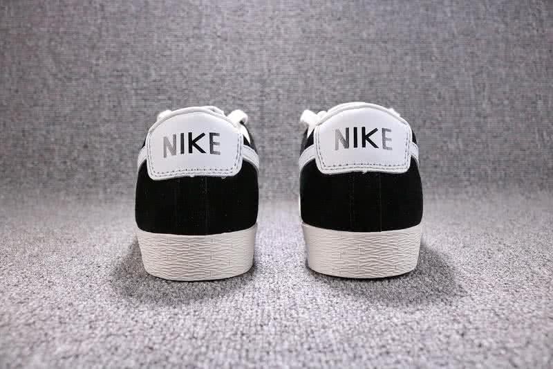 Nike Blazer Low Sneakers Black White Men Women 3
