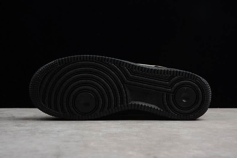 Nike Air Force 107 Low Vlone Shoes Black Men 6