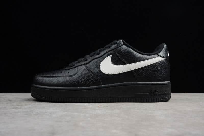 Nike Air Force 107 Low Vlone Shoes Black Men 1