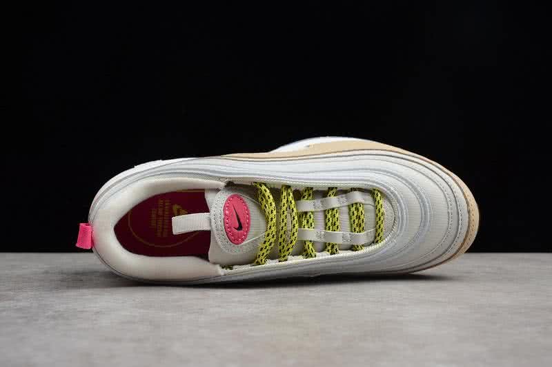 Nike Air Max 97 OG QS White Pink Shoes Women 6