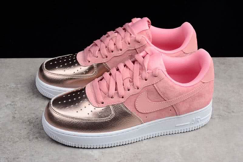 Nike Air Force 1 Shoes Pink Men 7