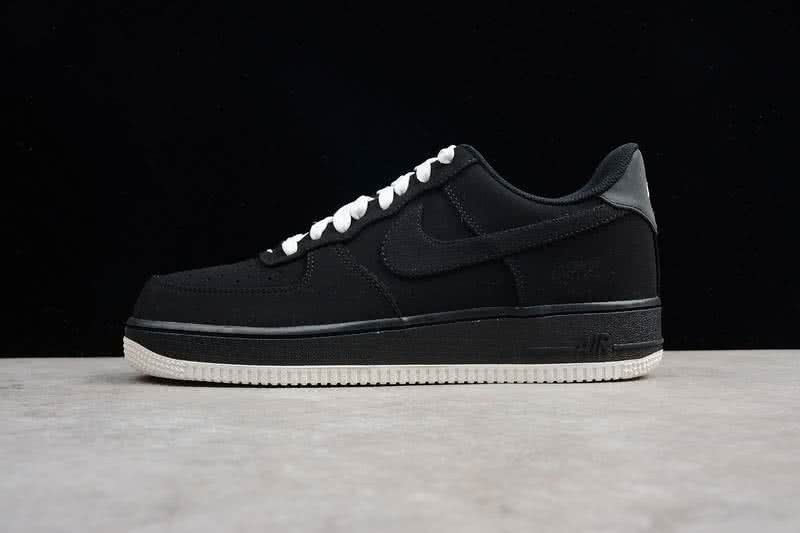 Nike Air Force1 AF1 Shoes Black Men 1