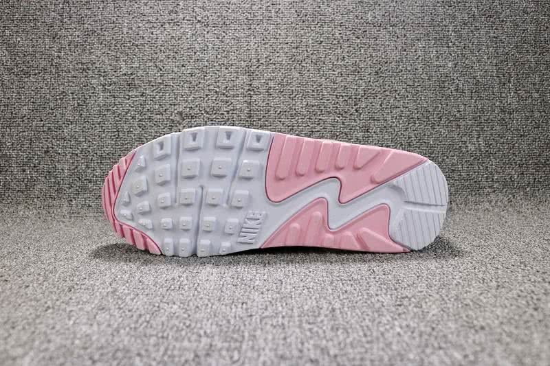 Nike Air Max 90 GS Pink Shoes Women 5