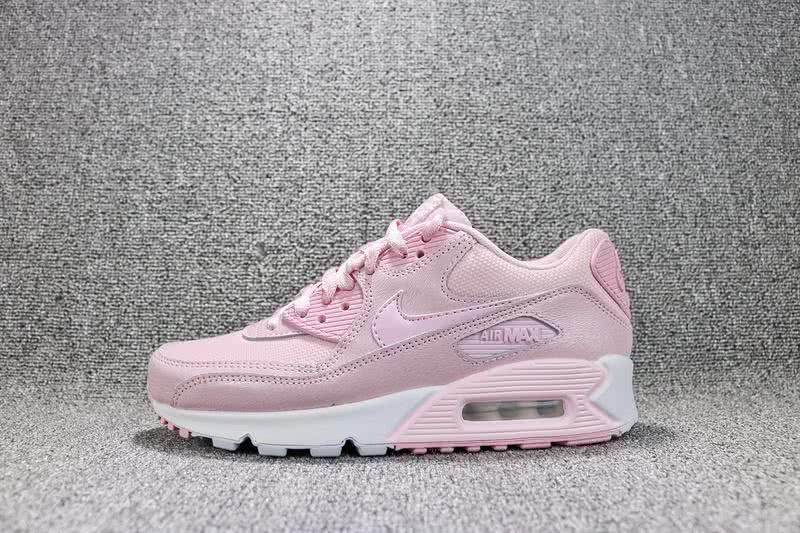 Nike Air Max 90 GS Pink Shoes Women 8