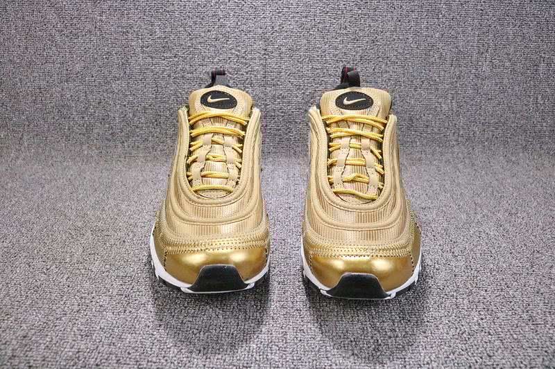 Nike Air Max 97 CR7 Men Gold Shoes 4