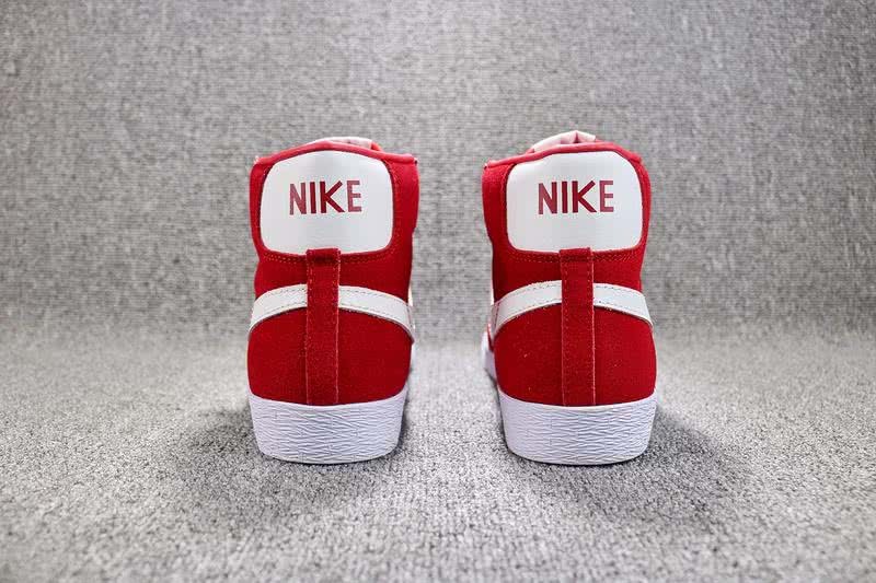 Nike Blazer High Sneakers Red White Men Women 3