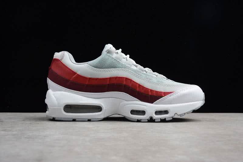  Air Max 95 Essential White Red Men Shoes  4