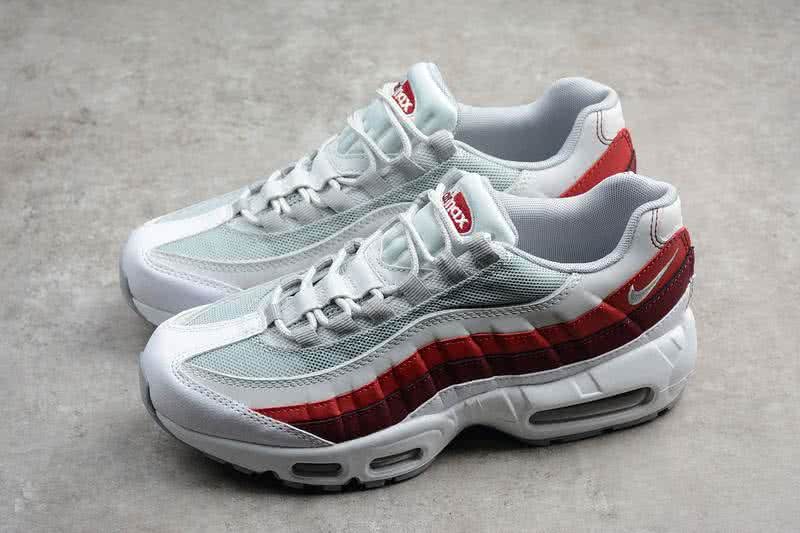  Air Max 95 Essential White Red Men Shoes  1