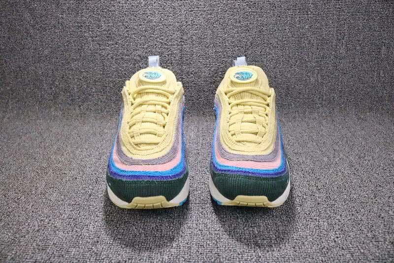  Sean Wotherspoon x Air Max 1∕97 VF SW Hybrid Men Women Yellow Shoes 4