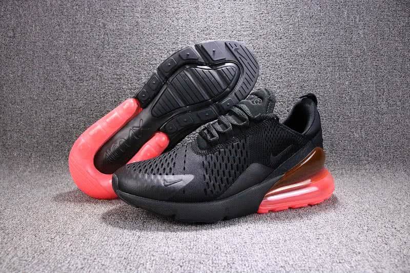 Nike Air Max 270 Men Black Orange Shoes 1