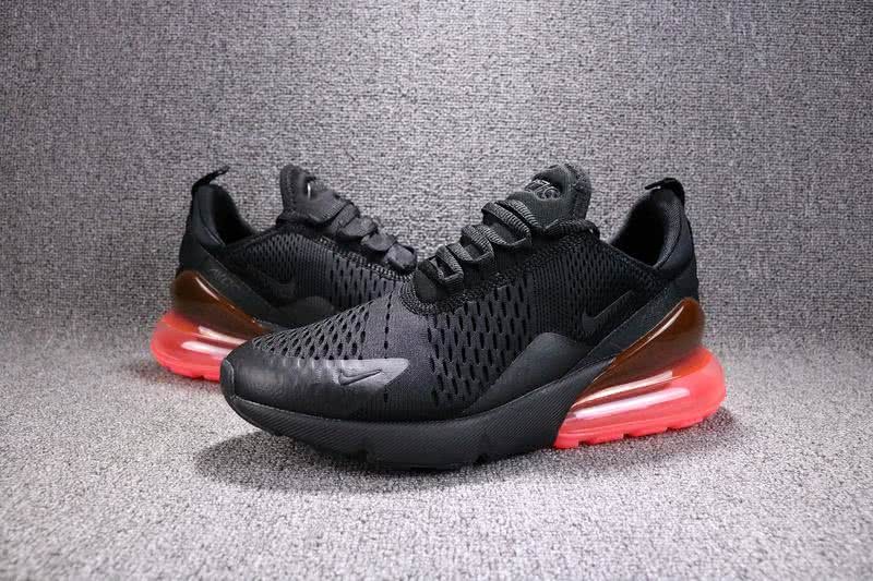 Nike Air Max 270 Men Black Orange Shoes 2