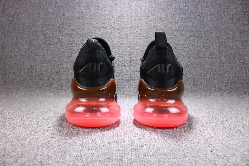 Nike Air Max 270 Men Black Orange Shoes 3