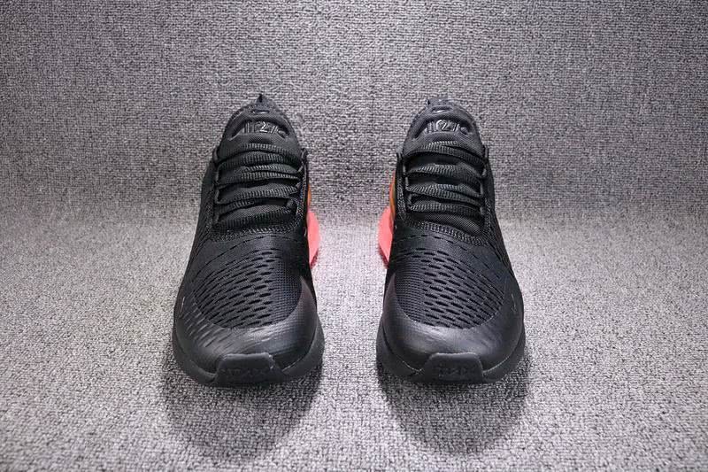 Nike Air Max 270 Men Black Orange Shoes 4