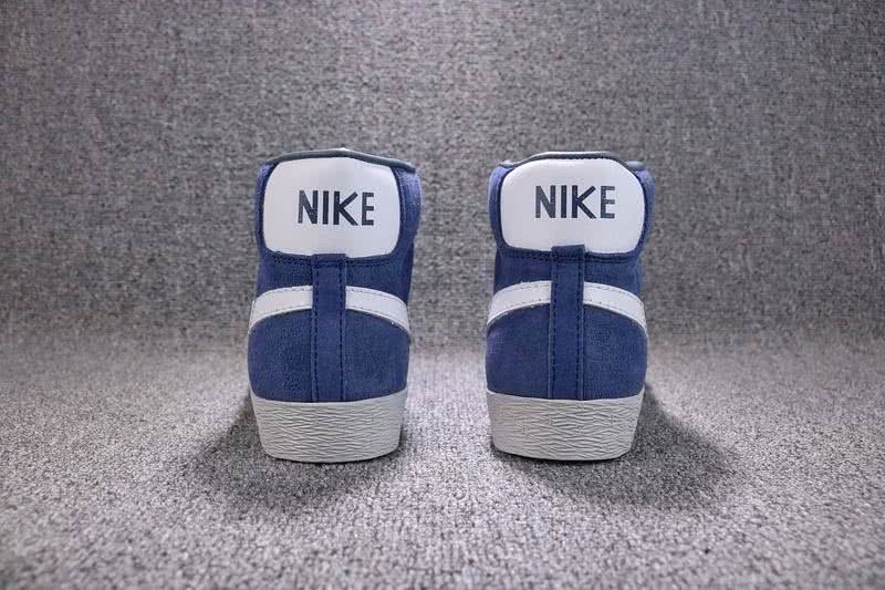 Nike Blazer Low Prm Sneakers Blue White Men Women 3