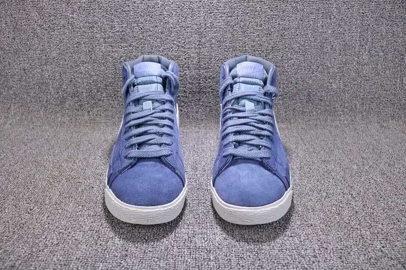 Nike Blazer Low Prm Sneakers Blue White Men Women 4