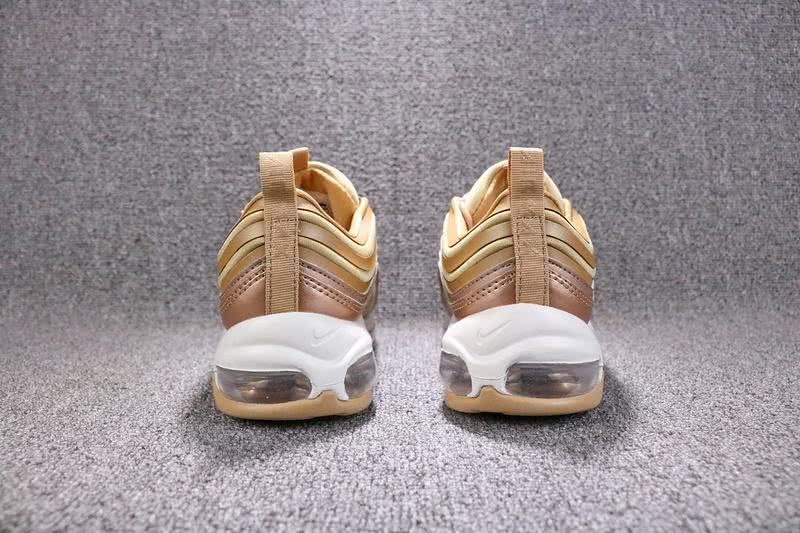 Nike Air Max 97 Men Women Gold Shoes  3