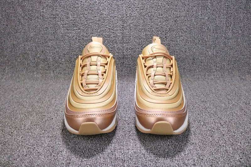 Nike Air Max 97 Men Women Gold Shoes  4