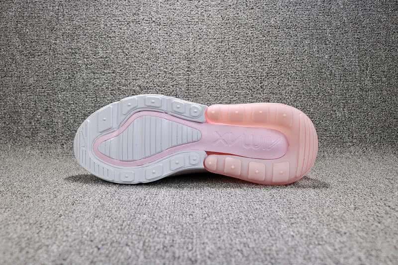 Nike Air Max 270 Women Pink White shoes 5