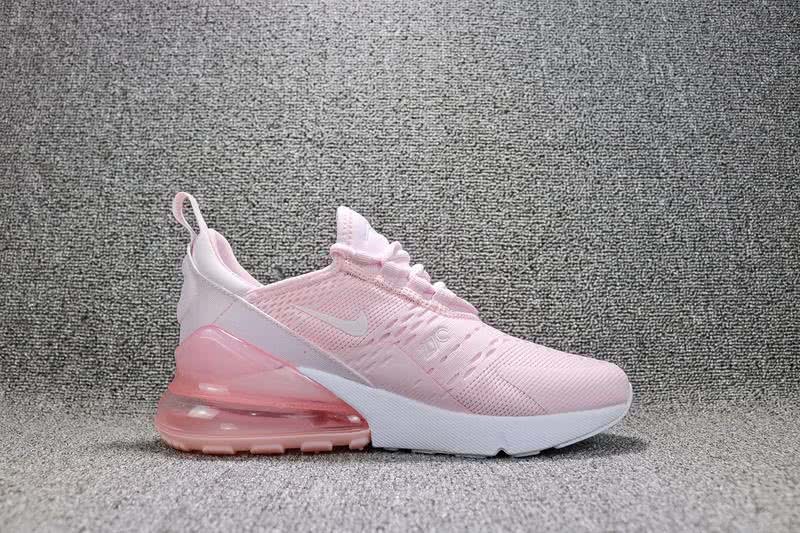 Nike Air Max 270 Women Pink White shoes 7