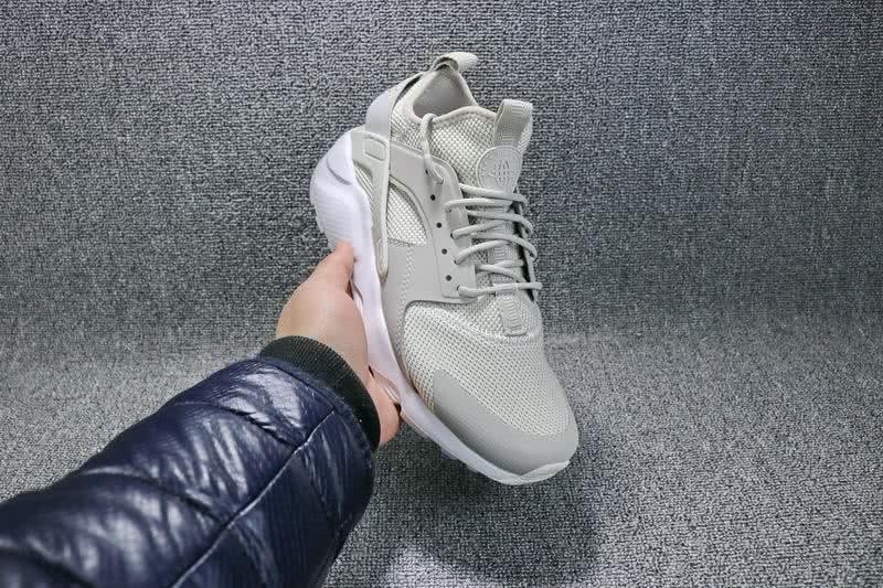 Nike Air Huarache Breathable Shoes Grey Women/Men 6
