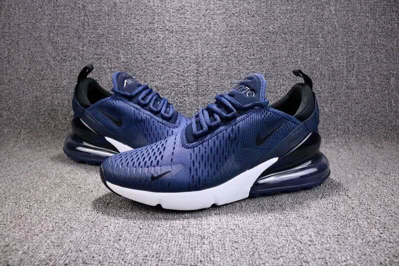 Nike Air Max 270 Men Black Blue Shoes 2