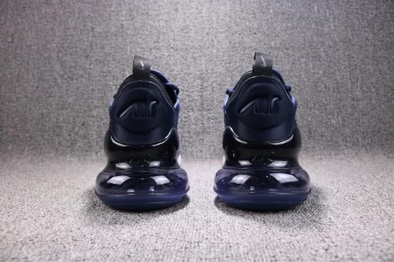 Nike Air Max 270 Men Black Blue Shoes 3