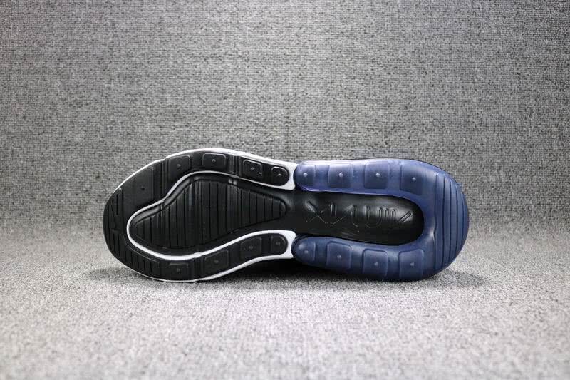 Nike Air Max 270 Men Black Blue Shoes 5