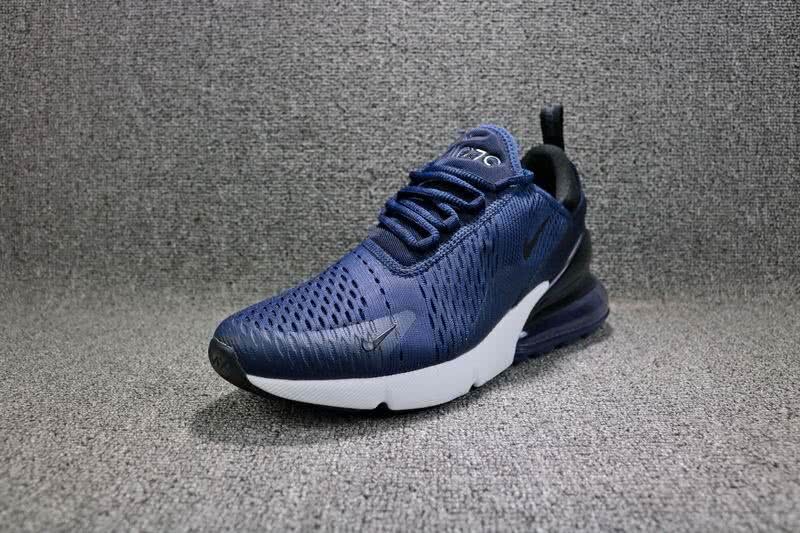 Nike Air Max 270 Men Black Blue Shoes 6