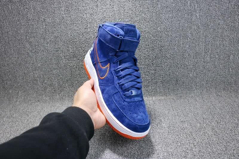 Nike Air Force 1 Shoes Blue Men/Women 6