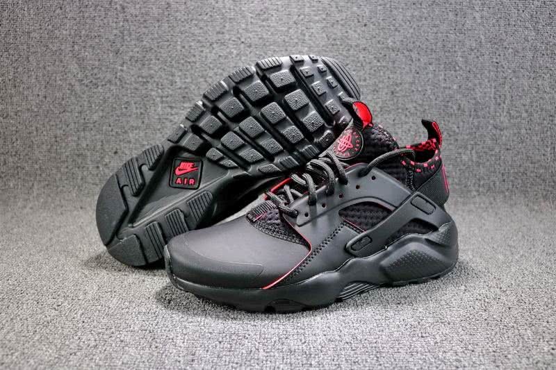 Nike Air Huarache PU Shoes Black Men/Women 1