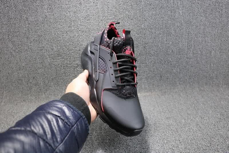 Nike Air Huarache PU Shoes Black Men/Women 6