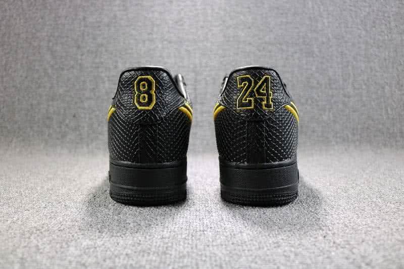 Nike Air Force 1 Low Premium NIKEiD “Black Mamba” Shoes Black Men 3