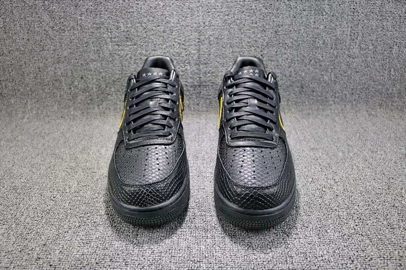 Nike Air Force 1 Low Premium NIKEiD “Black Mamba” Shoes Black Men 4
