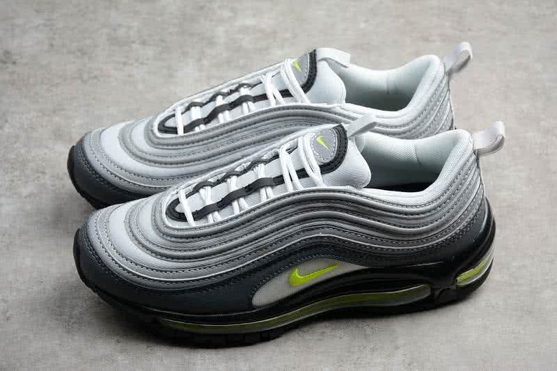  Nike Air Max 97 OG QS Men Silver Black Shoes 1