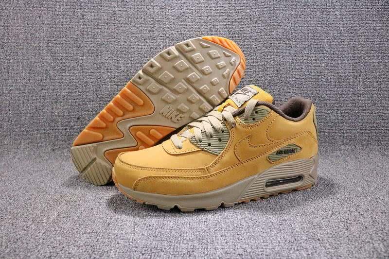 Nike Air Max 90 Winter Yellow Shoes Men 1