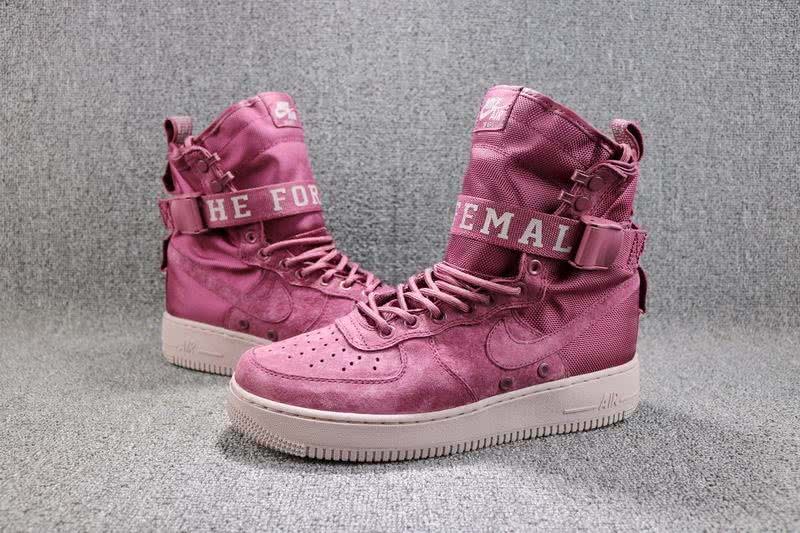 Nike Special Forces Air Force 1 Shoes Pink Men/Women 2
